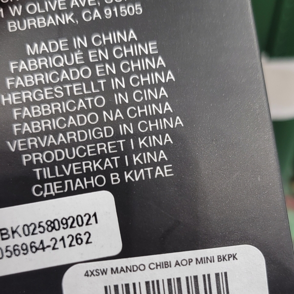 Loungefly Star Wars The Mandalorian Chibi Holidays Backpack - Picture 7 of 8